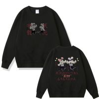 Anime Demon Slayer Uzui Tengen Meme Tees Funny Muscular Ninja Mice Muki Muki Gym Mouse Sweatshirt Men Oversized Pullover Size XS-4XL