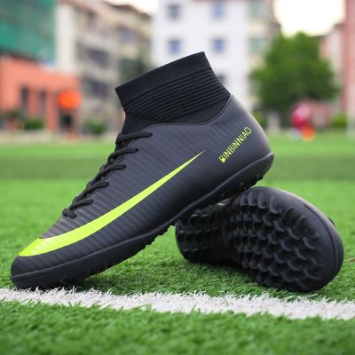 35-45 รองเท้าฟุตบอล รองเท้ากีฬา รองเท้าฟุตบอลเล็บหัก รองเท้าฟุตซอล High Quality Soccer Shoes Football Boots