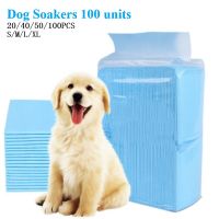 Disposable Diapers for Dog Soakers 100 units Training Underpad for dogs Super Absorbent Nappy Mat For Cats Dog Diapers Cage Mats