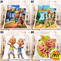 2023 in stock upin ipin selimut kartun throw blanket double layers warm flannel cashmere ，Contact the seller to customize the pattern for free