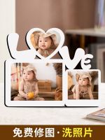 [Fast delivery]High-end Photo frame set-up custom baby wash photos to custom-made children print to make photo album frame crystal photo