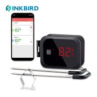 INKBIRD IBT-2X Digital Food Thermometer With 2 Temperature Sensors for BBQ Cooking Oven Grill Kamado Joe Weber Bluetooth Connect