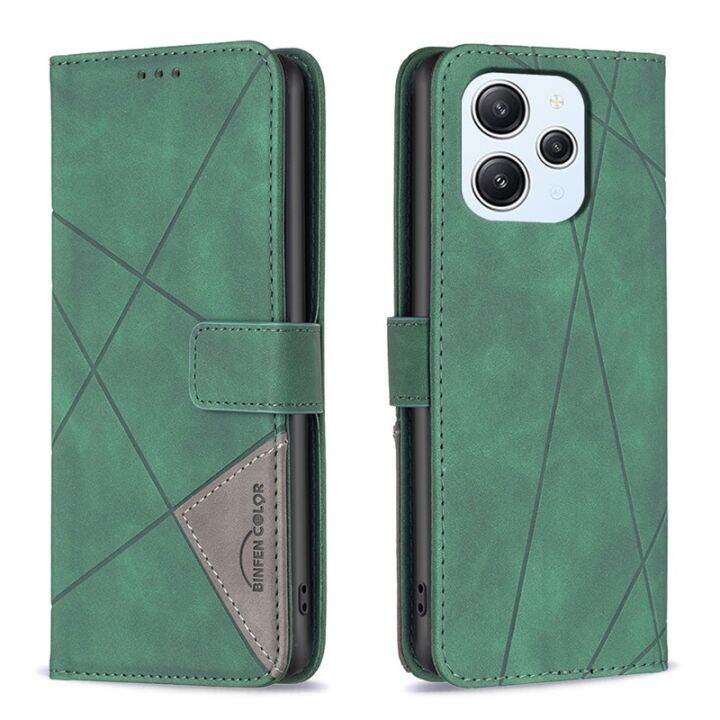 เคสแบบกระเป๋าสตางค์เคสแบบฝาพับสำหรับ-xiaomi-redmi-12สำหรับ-xiaomi-redmi-12-redmi12-6-79-2023กระเป๋าป้องกันโทรศัพท์หนัง