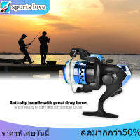 【รอกตกปลา】รอกสปินนิ่ง  มินิเกียร์ 5.1: 1 Plating Line Cup Fish Reel Baitcasting Reel