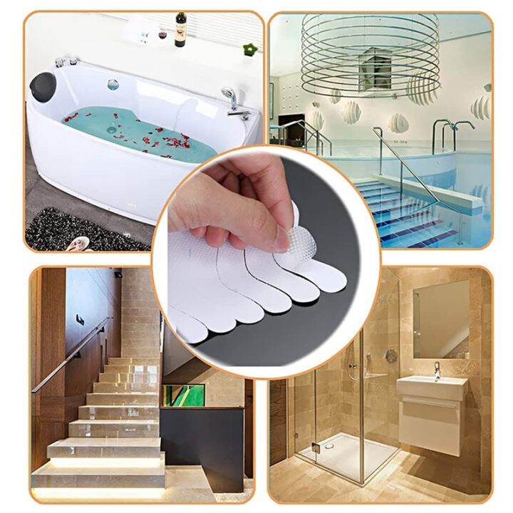 bath-grip-stickers-24-pcs-anti-slip-strips-for-shower-with-2-pcs-scraper-non-slip-strips-pad-bathtub-flooring-tape-mat