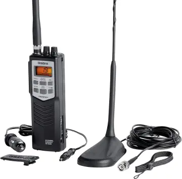 Uniden MHS75 Waterproof Handheld 2-Way VHF Marine radio, Submersible,  Selectable 1/2.5/5 Watt Transmit Power. All USA/International and Canadian