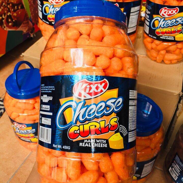 Kixx cheese curls 450grms Lazada PH