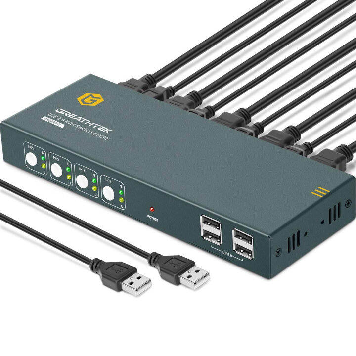 greathtek usb 2.0 kvm switch