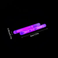 36Pcs Mini Fluorescent Stick ที่มีสีสัน Neon Fluorescence Light Glow Sticks Night Fishing Light Floats Party Decor Luminous Sticks