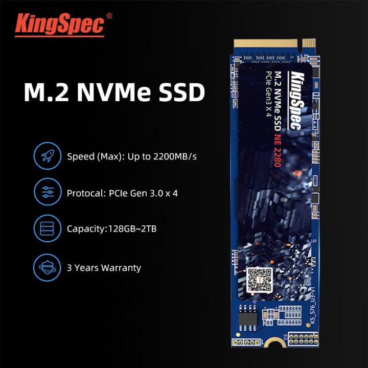 Hot Kingspec M2 Ssd M2 1tb Pcie Nvme Ssd 128gb 512gb 256gb 2tb โซลิดสเตทไดรฟ์2280ฮาร์ดดิสก์ 4218