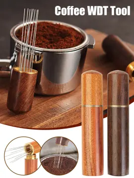 1pc Stainless Steel Coffee Art Pen Wood Handle Latte Needle Barista Tool  Coffee Cappuccino Latte Decorating Kitchen Tool Coffee Accessories, Buy  More, Save More