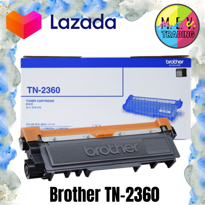 Brother TN-2360 Black Toner Cartridge | Lazada PH