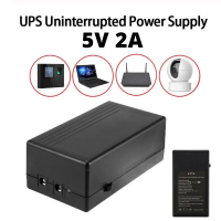 แบตสำรองไฟสำหรับ⭐⭐ Router, Finger ScranMini-UPS 5V/2A unterrupted Power Supply ?ส่งจากกทม.?