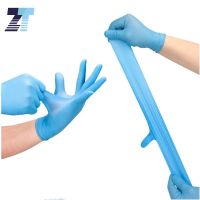 100pcs Blue Black 100 Disposable Nitrile Gloves Household Kitchen Clean Food Body Care Beauty Salon SPA Car Repair Tattoo Use