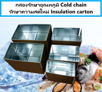 กล่องเก็บอุณหภูมิรักษาความเย็น กล่องโฟม ลังรักษาความเย็น Cold chain (3ใบ)