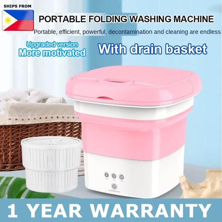 New fully automatic mini portable folding washing machine to carry with