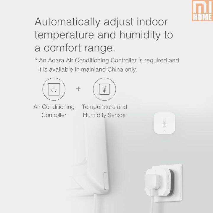 mi-xiaomi-aqara-เครื่องวัดอุณหภูมิ-และความชื้น-ไร้สาย-wifi-zigbee-ระบบเซนเซอร์-พร้อมระบบ-android-ios-appsq11