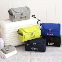 【CW】◈☈☏  Personalized Outdoor Oxford Rinse Large Capacity Storage Makeup Custom Embroidered