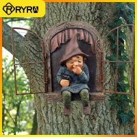 Beautiful Design And Color Handicraft Artistic Garden Window Dwarf Modeling Garden Statue Sculpture Great Decoration Cute