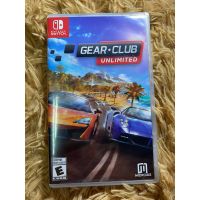 (มือ2) Nintendo Switch : Gear Club Unlimited แผ่นเกม มือสอง สภาพดี