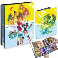 【CW】 240pcs Pokemon Album Card Book TAKARA TOMY Playing Game Card Collector Notebook Binder Folder Loaded List Map Holder Kids Toys