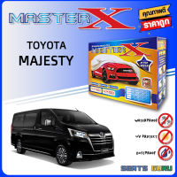 ผ้าคลุมรถส่งฟรี TOYOTA MAJESTY ตรงรุ่น กล่อง MASTER-X ผ้า HI-PVC อย่างดีหนาพิเศษ ป้องกันแดด ป้องกันฝน ป้องกันฝุ่น