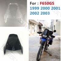 กระจกหน้ารถสำหรับ F650GS 99-03แผ่นเบนทิศทางลมและกันลมรถมอเตอร์ไซด์สำหรับ BMW F650GS F650 F 650 GS 650GS 1999 2000 2001 2002 2003