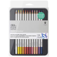 Winsor &amp; Newton Studio Collection ดินสอสีน้ำเนื้อหนานุ่ม24ชิ้น/กล่อง