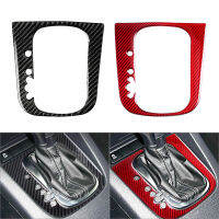 Car Gear Shift Panel Cover ABS For Volkswagen VW Golf 6 MK6 GTI 2008 2009 2010 2011 2012 BlackRed Carbon Fiber Accessories