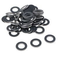 50Pcs เครื่องยนต์ น้ำมัน ปลั๊กท่อระบายน้ำปะเก็นวงแหวน 20x12x2.5mm สำหรับ Toyota Lexus