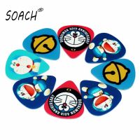 SOACH 10PCS 1.0mm high quality guitar picks two side pick ukulele guitar picks earrings DIY Mix picks Guitar Accessories ukulele Guitar Bass Accessori