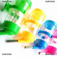 EmpRichhigh 3 Sizes Plastic Hanging Hamster Guinea Pig Rabbit Water Bottle Dispenser Feeder