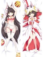 ปลอกหมอนลายอะนิเมะ2WAY Azur Lane Dakimakura เครื่องแต่งกายอำพราง2ด้านพิมพ์ลายหมอนใบยาว Peachskin เตียงหมอนกอด