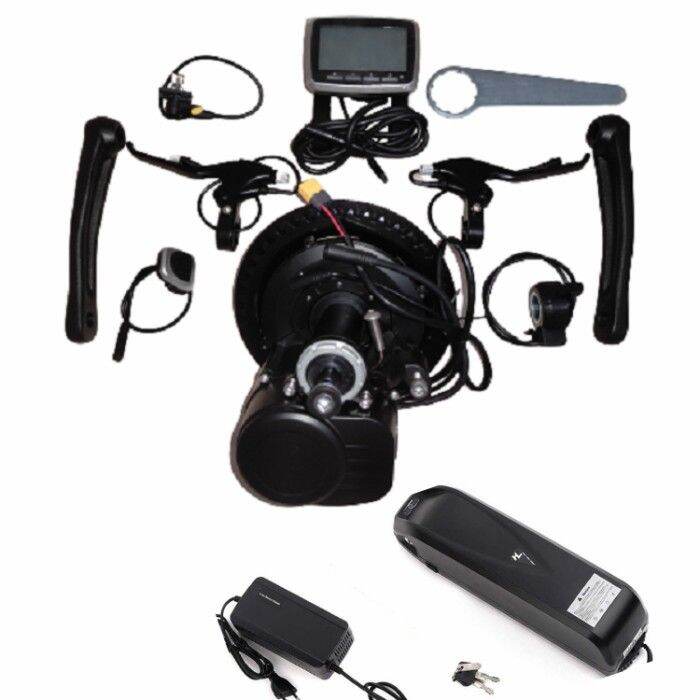 Mid Drive Tongsheng TSDZ2 48V 500W Lebar Bottom Bracket 68 73mm