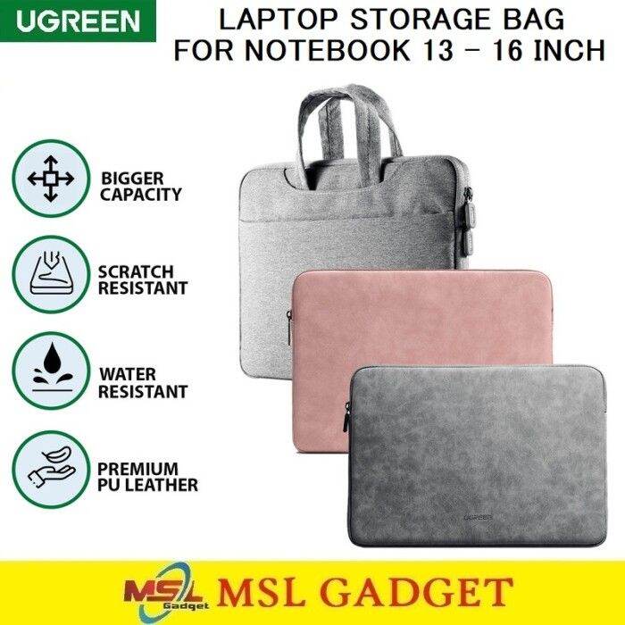 UGREEN Tas Laptop Notebook Macbook Sleeve Bag 13 16 Inch Waterproof