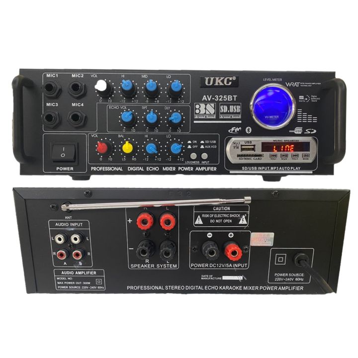 เครื่องขยายเสียง-ac-dc-2500w-pmpo-มีbluetooth-usb-fmเครื่องขยายเสียง-ac-dc-2500w-pmpo-bluetooth-usb-fm-รุ่น-av-325bt