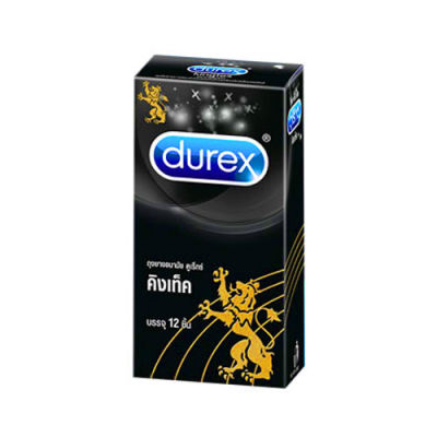 ถุงยางอนามัย DUREX Kingtex Box Of 12 (ไซต์เล็ก 49 มม) 12 ชิ้นด 49 มม