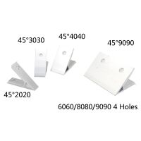 45 degree 2020/3030/4040/4545/6060/8080/9090 inside Corner Angle Bracket Connection Joint for Aluminum Profile 3d printer part