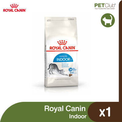 [PETClub] Royal Canin Indoor - แมวโต เลี้ยงในบ้าน 4 ขนาด [400g. 2kg. 4kg. 10kg.]