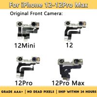 OEM กล้องด้านหน้าขนาดเล็กสำหรับ iPhone 12 12Mini 12 Pro Max อะไหล่สำหรับซ่อมสายเคเบิลกล้องหน้าโค้งหน้าเซนเซอร์พร็อกซิมิตีกล้องด้านหน้า