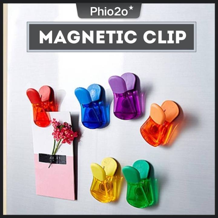 Clip'n Magnetic Bag Clips 6-Pack