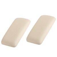 hotx【DT】 2pcs Soft Cushion Removable Console Practical Memory Foam Self-adhesive Support Car Knee Armrest