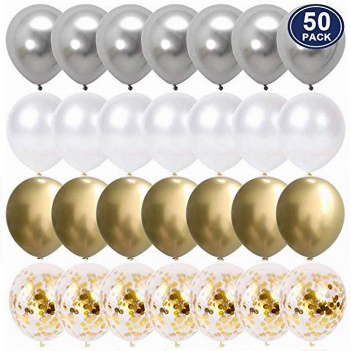 50pcs-12-inch-navy-blue-gold-confetti-balloons-set-metallic-gold-pearl-white-balloons-wedding-birthday-party-decorations