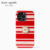 KATE SPADE NEW YORK OTHER SAILING STRIPE PRINTED BUNDLE PHONE 14 PRO MAX  CASE KB643 เคสโทรศัพท์