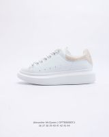 [TES SPORTS] 【พร้อมส่งของแท้?/ รุ่นนี่ใส่ตรงไซส Alexander McQueen Sole Leather Sneakers แฟชั่น รองเท้ากีฬา（สินค้าพร้อมกล่อง อุปกรณ์ครบ จัดส่งฟรี）