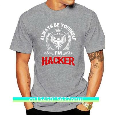 Shirt Men Tshirt Bioshick Hacker Be Yourself Im Hacker