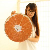 Cushion&amp;Pillow 3D Fruits Decorative Cushions Sofa Round Nap Seat cushion