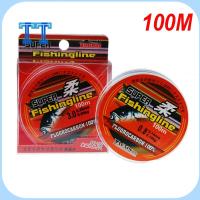 TandT GLASSES 100m 100% Fluorocarbon คุณภาพสูง สายเชือกแข็งแรง 0.8-6LB ทนทาน ลวดเชื่อม ไนลอน PA สายการประมง เส้นใยเดี่ยว