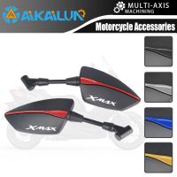 For YAMAHA XMAX300 XMAX400 XMAX X-MAX XMAX 125 XMAX250 XMAX 300 400 Motorcycle Rearview Side Mirrors Univers currency M8 M10