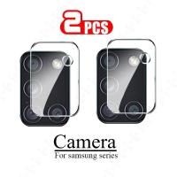 （ATG）2PcsLens สำหรับ SamsungA51 A71 NoteS20Plus S20 A31 A21S M31 A02 A12 S21ป้องกันหน้าจอ S20 Fe